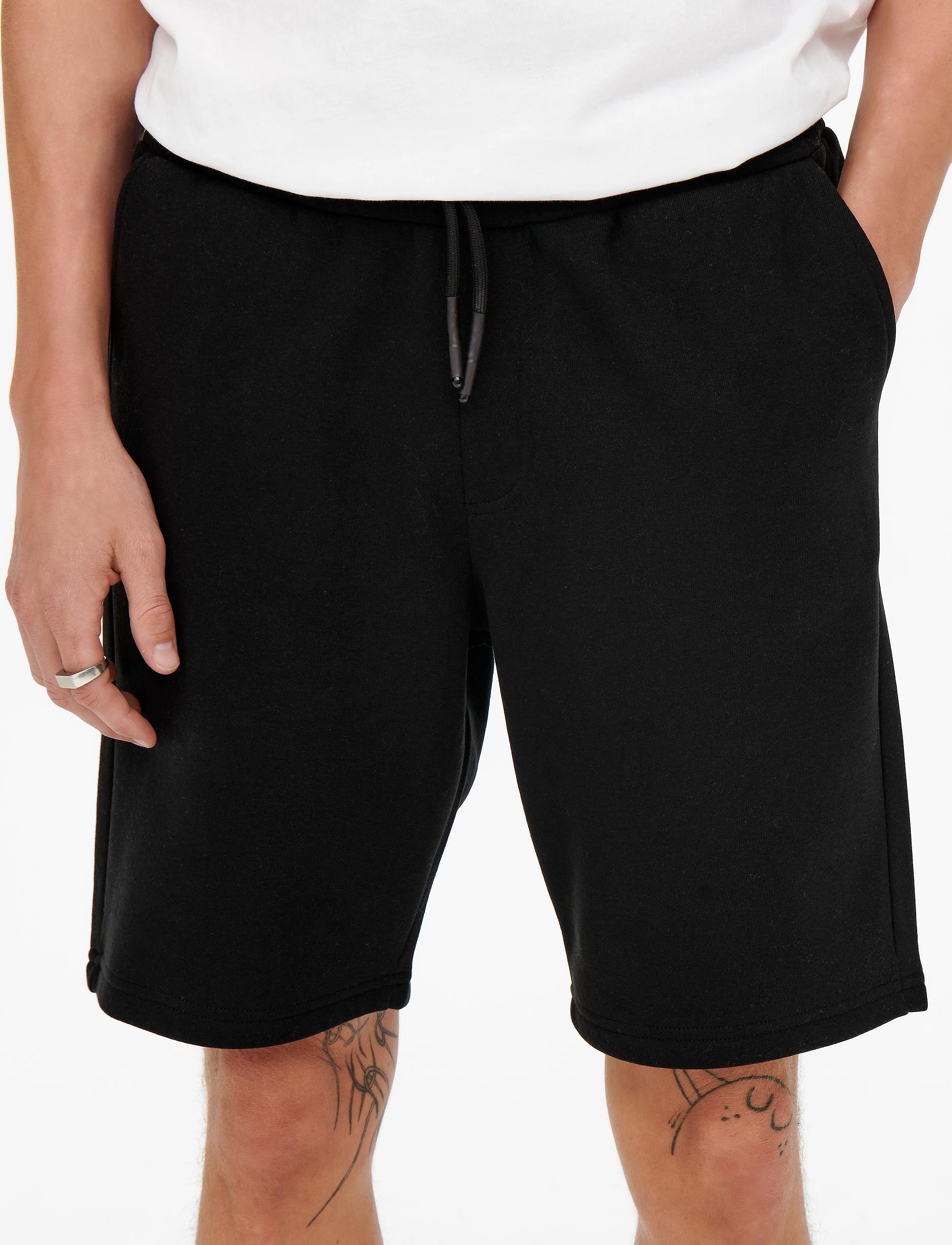 ONLY & SONS - ONSCERES SWEAT SHORTS NOOS - black - 5