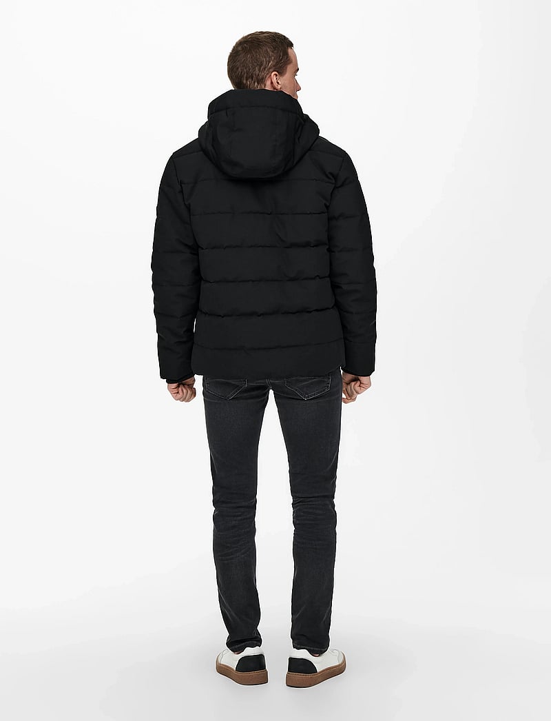 ONLY & SONS - ONSCAYSON PUFFA OTW NOOS - vestes matelassées - black - 3