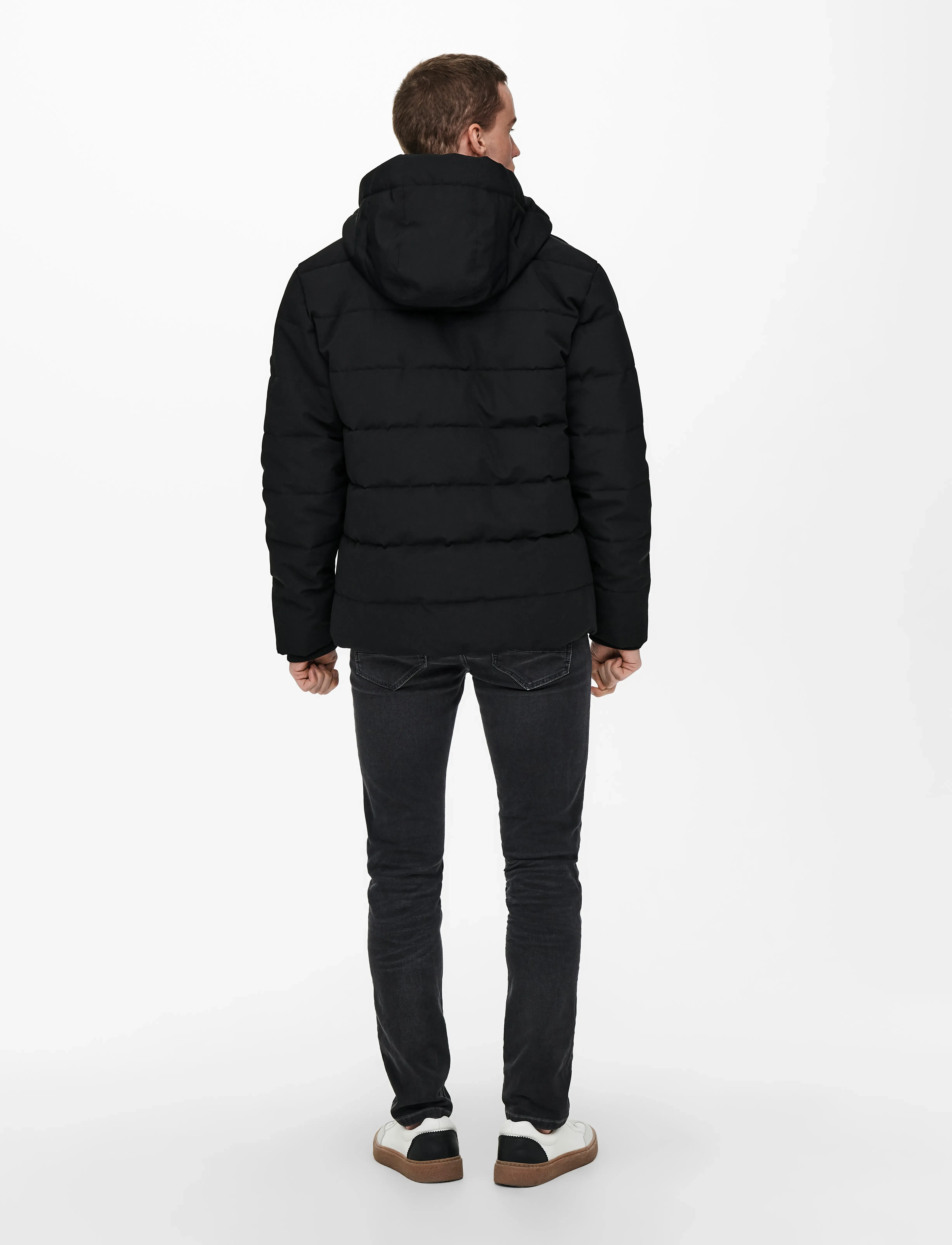 ONLY & SONS - ONSCAYSON PUFFA OTW NOOS - jakker - black - 3