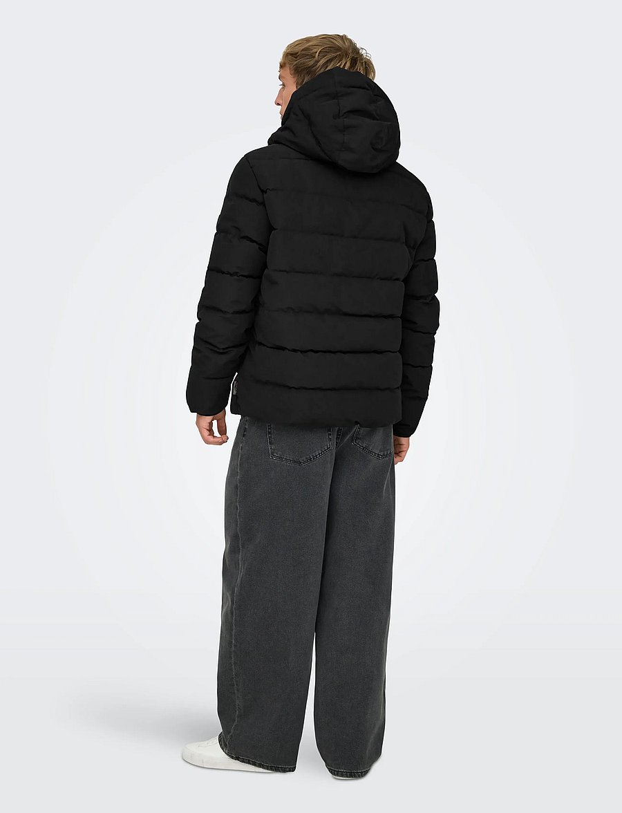 ONLY & SONS - ONSCAYSON PUFFA OTW NOOS - daunenjacken - black - 3