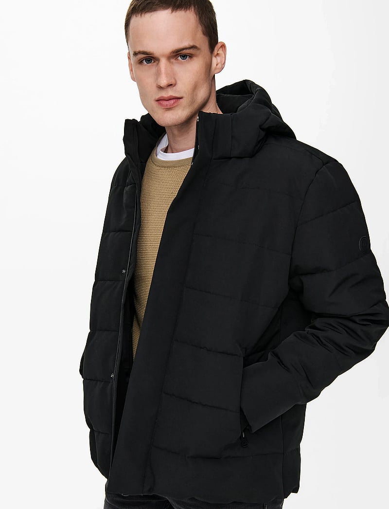 ONLY & SONS - ONSCAYSON PUFFA OTW NOOS - vestes matelassées - black - 4