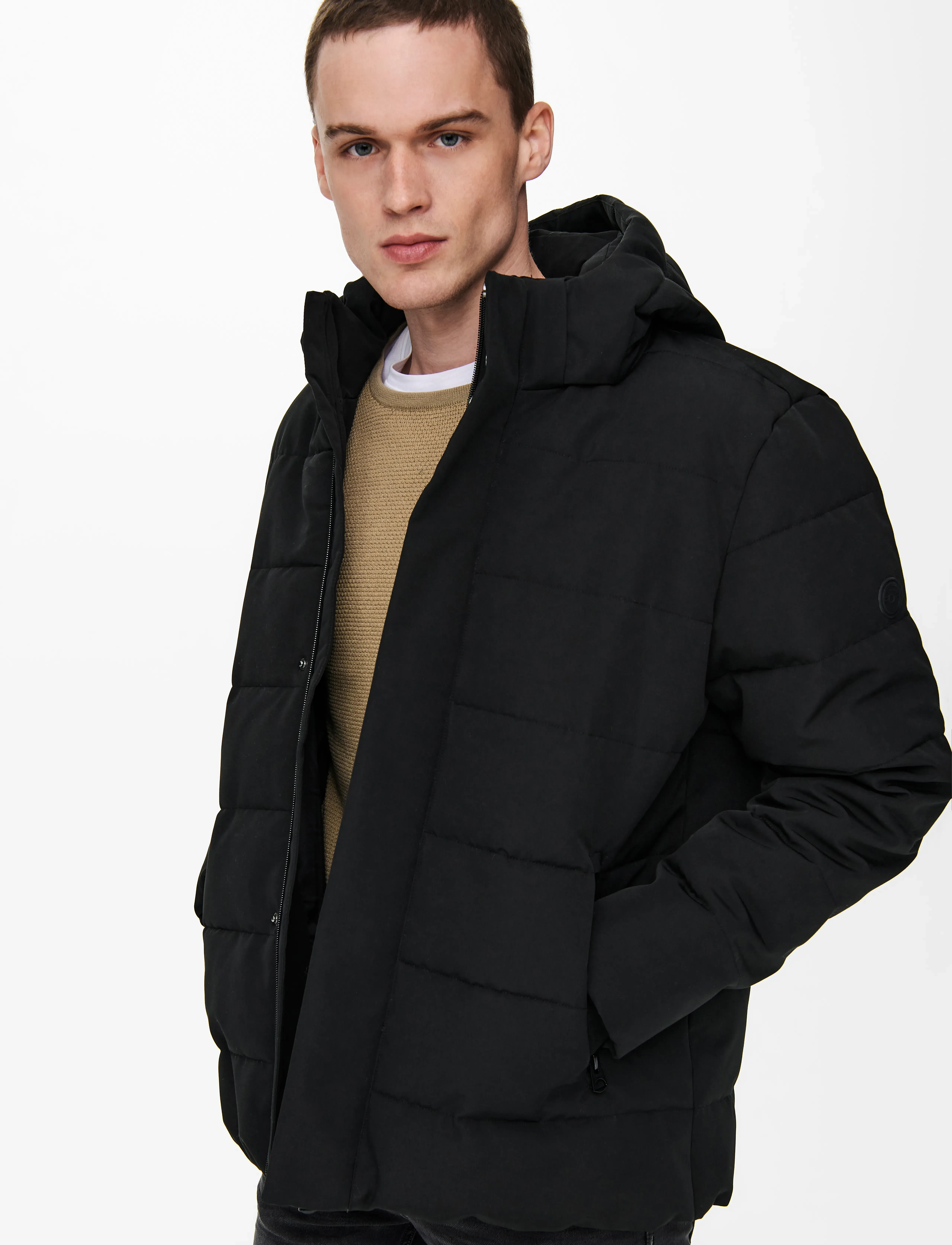 ONLY & SONS - ONSCAYSON PUFFA OTW NOOS - jakker - black - 4