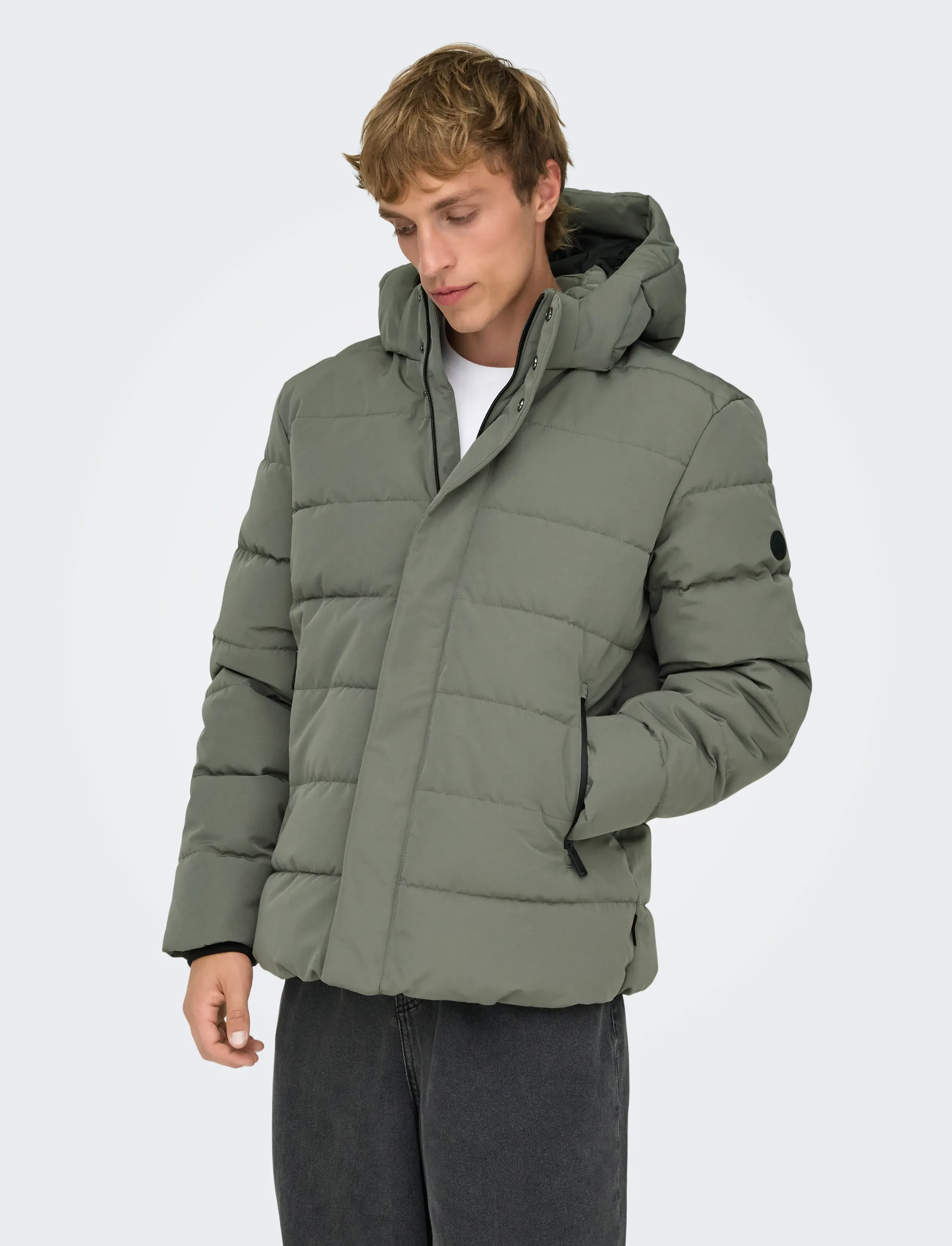 ONLY & SONS ONSCAYSON PUFFA OTW NOOS - ONLY & SONS - CASTOR GRAY / grey