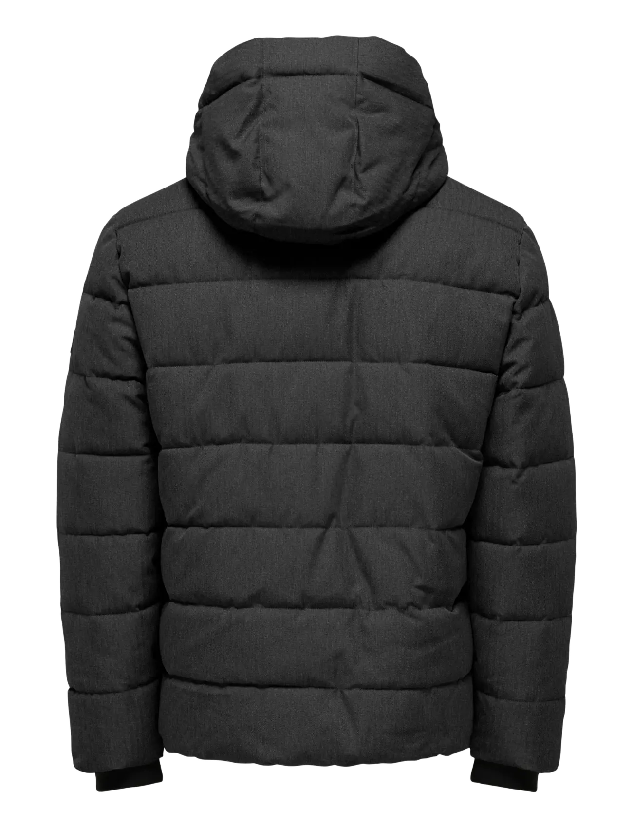ONLY & SONS - ONSCAYSON PUFFA OTW NOOS - daunenjacken - dark grey melange - 1