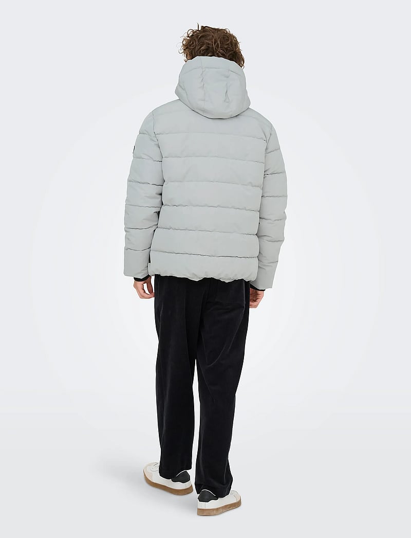 ONLY & SONS - ONSCAYSON PUFFA OTW NOOS - daunenjacken - mirage gray - 3