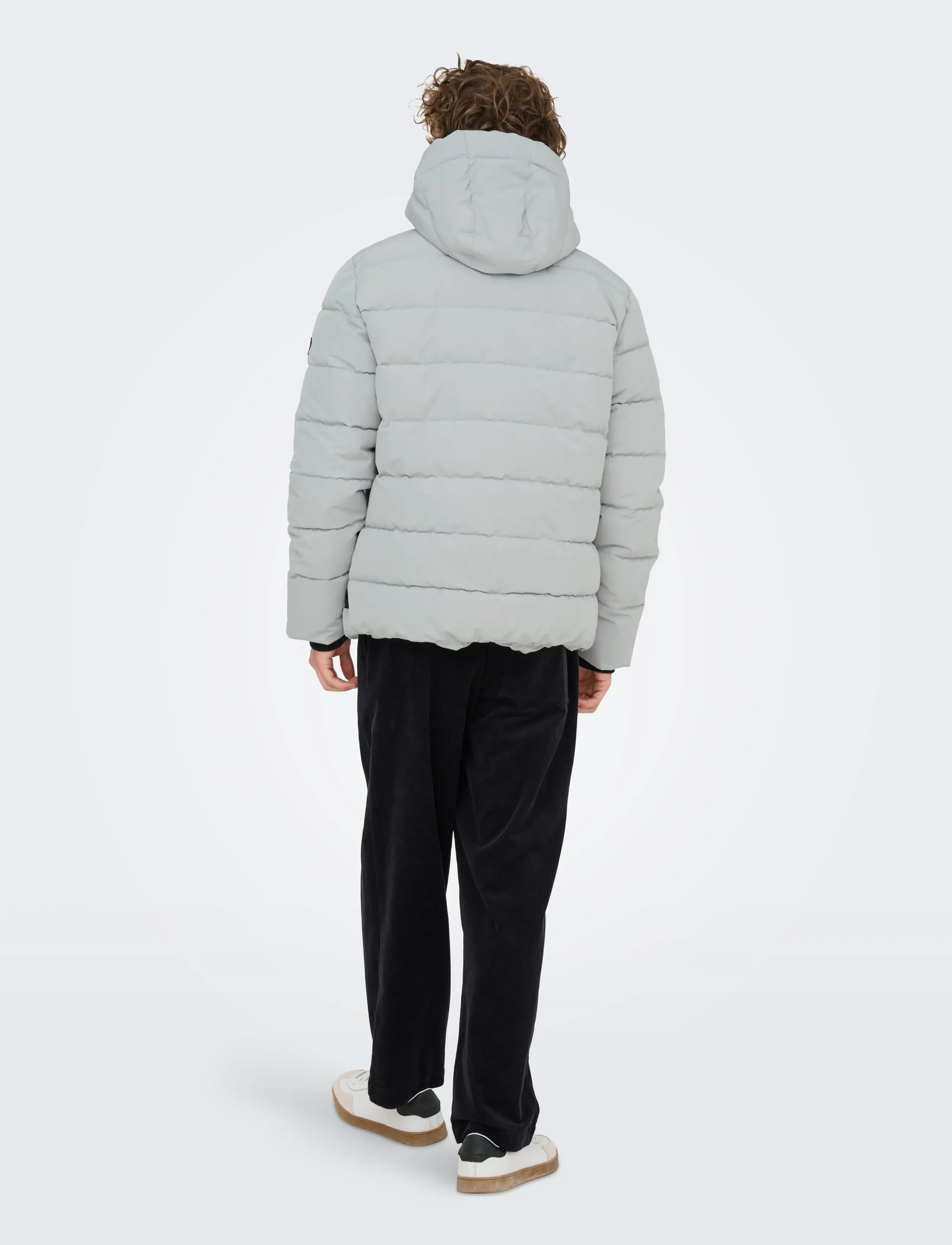 ONLY & SONS - ONSCAYSON PUFFA OTW NOOS - voodriga joped - mirage gray - 3