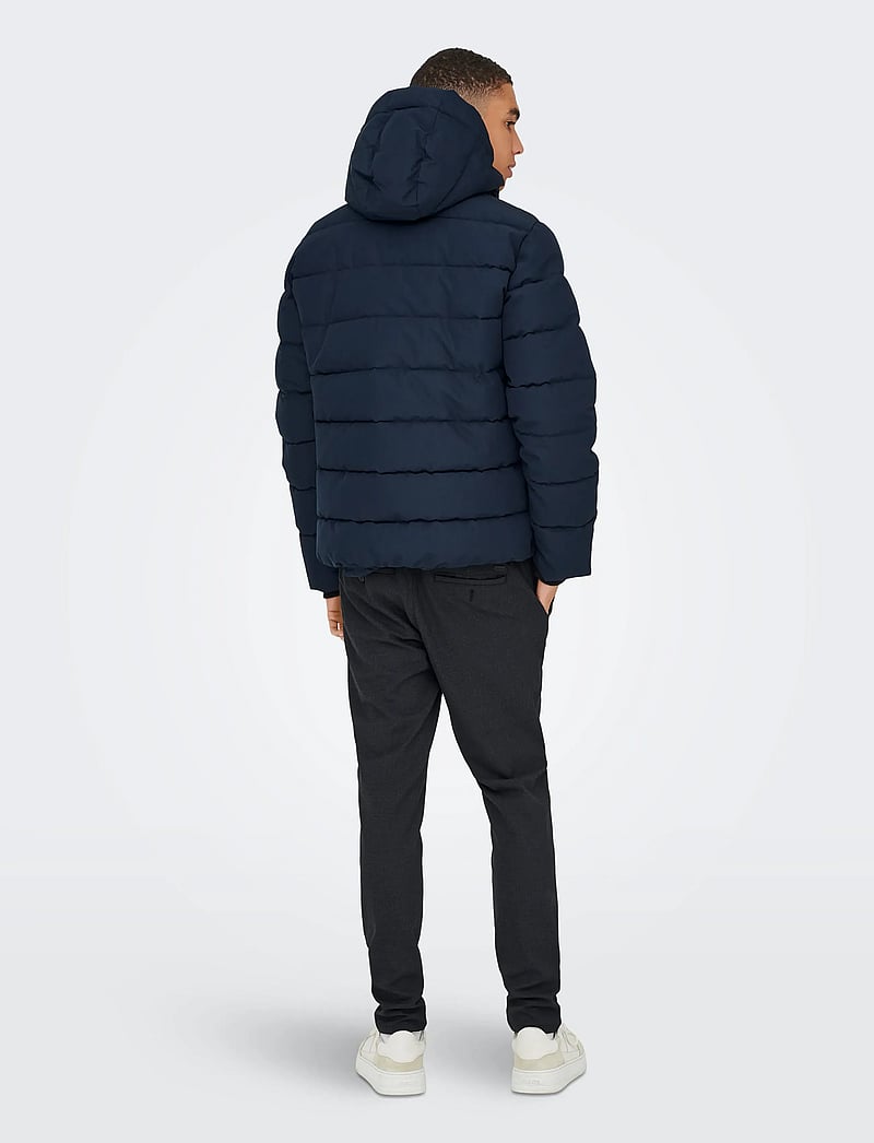 ONLY & SONS - ONSCAYSON PUFFA OTW NOOS - daunenjacken - navy blazer - 3