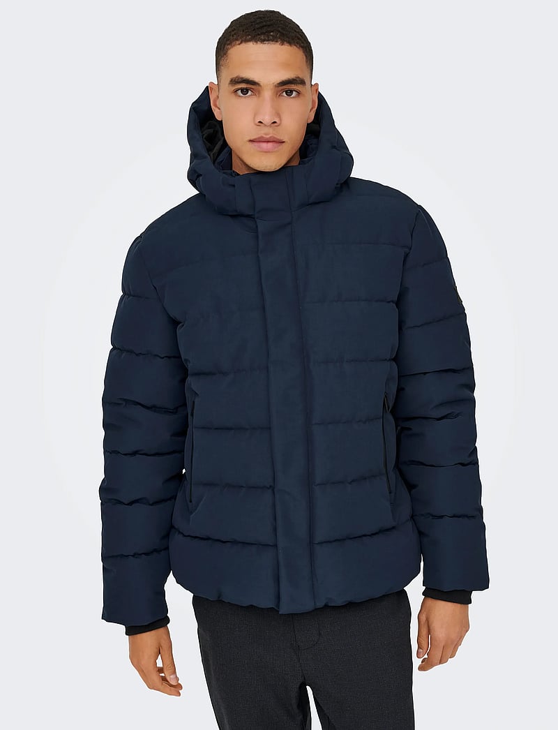 ONLY & SONS - ONSCAYSON PUFFA OTW NOOS - daunenjacken - navy blazer - 5
