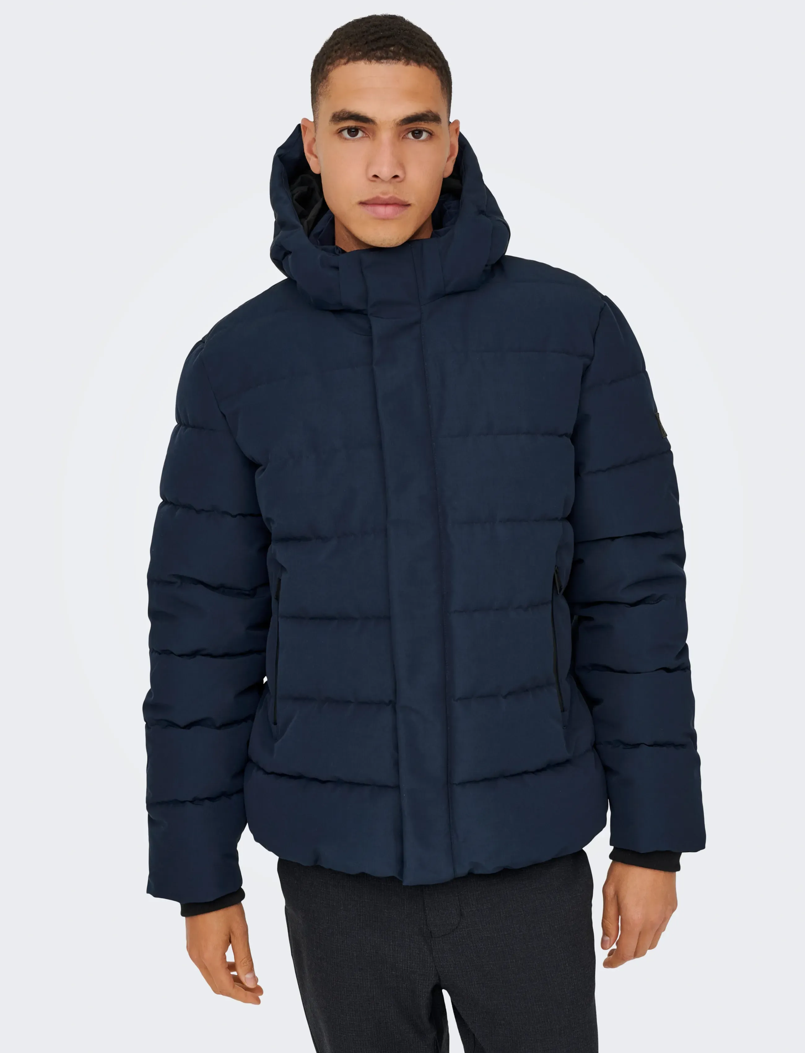 ONLY & SONS - ONSCAYSON PUFFA OTW NOOS - talvejoped - navy blazer - 5