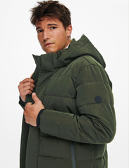 ONLY & SONS - ONSCAYSON PUFFA OTW - ziemas jakas - peat - 6