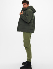 ONLY & SONS - ONSCAYSON PUFFA OTW - talvejoped - peat - 7
