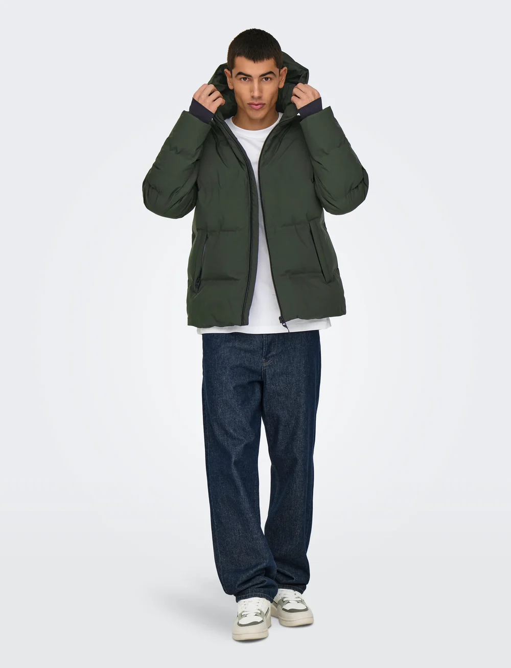 ONLY & SONS - ONSMARSHALL LIFE DOWN JACKET OTW - talvejoped - rosin - 0