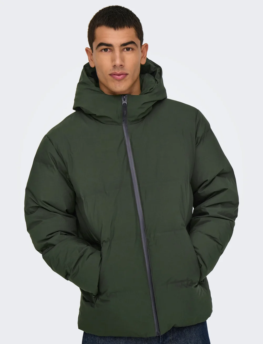 ONLY & SONS - ONSMARSHALL LIFE DOWN JACKET OTW - talvejoped - rosin - 4