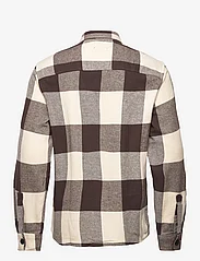 ONLY & SONS - ONSMILO LS CHECK OVERSHIRT - najniższe ceny - seal brown - 1