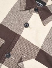 ONLY & SONS - ONSMILO LS CHECK OVERSHIRT - najniższe ceny - seal brown - 4