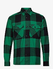 ONLY & SONS - ONSMILO LS CHECK OVERSHIRT - lowest prices - verdant green - 0