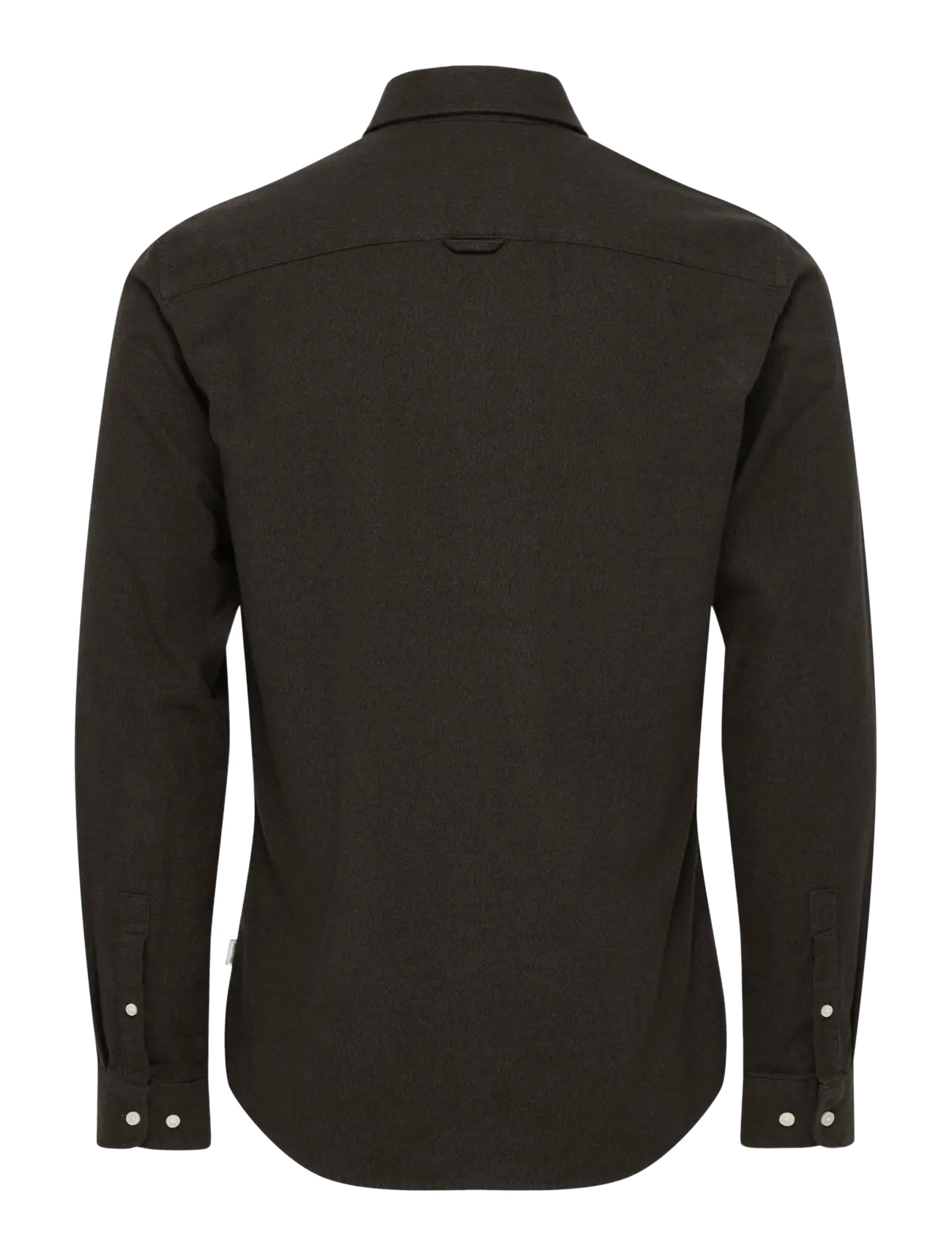 ONLY & SONS - ONSNIKO LS MELANGE SHIRT - vabaajasärgid - chocolate martini - 2