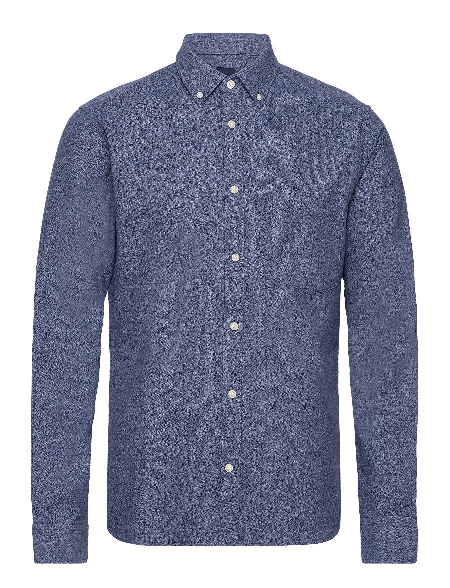 ONLY & SONS - ONSNIKO LS MELANGE SHIRT - vabaajasärgid - dress blues - 1