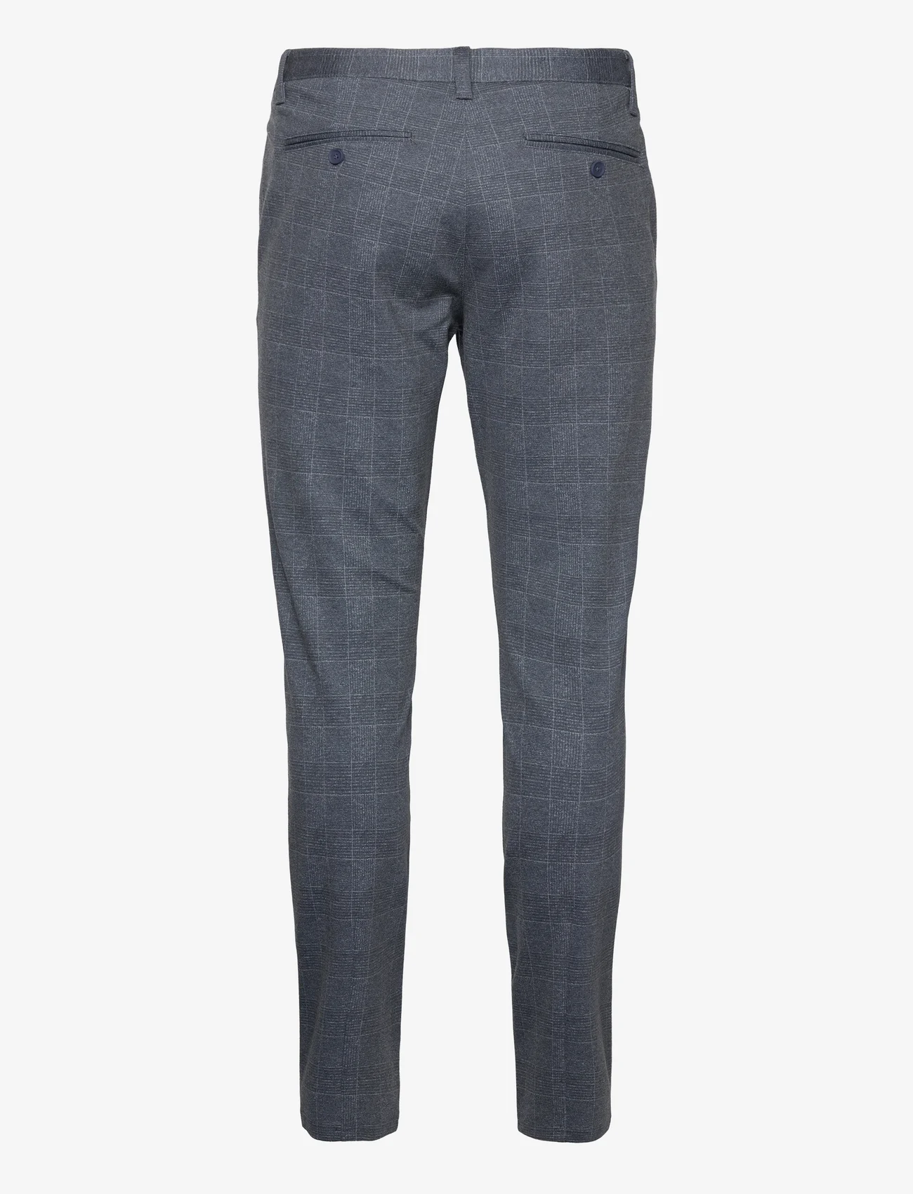 ONLY & SONS - ONSMARK SLIM CHECK PANTS 9887 NOOS - suit trousers - dress blues - 1