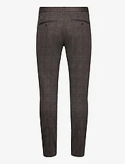 ONLY & SONS - ONSMARK SLIM CHECK PANTS 9887 NOOS - kostiumo kelnės - slate black - 1
