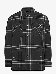 ONLY & SONS - ONSCREED LOOSE CHECK WOOL JACKET OTW - spring jackets - black - 0