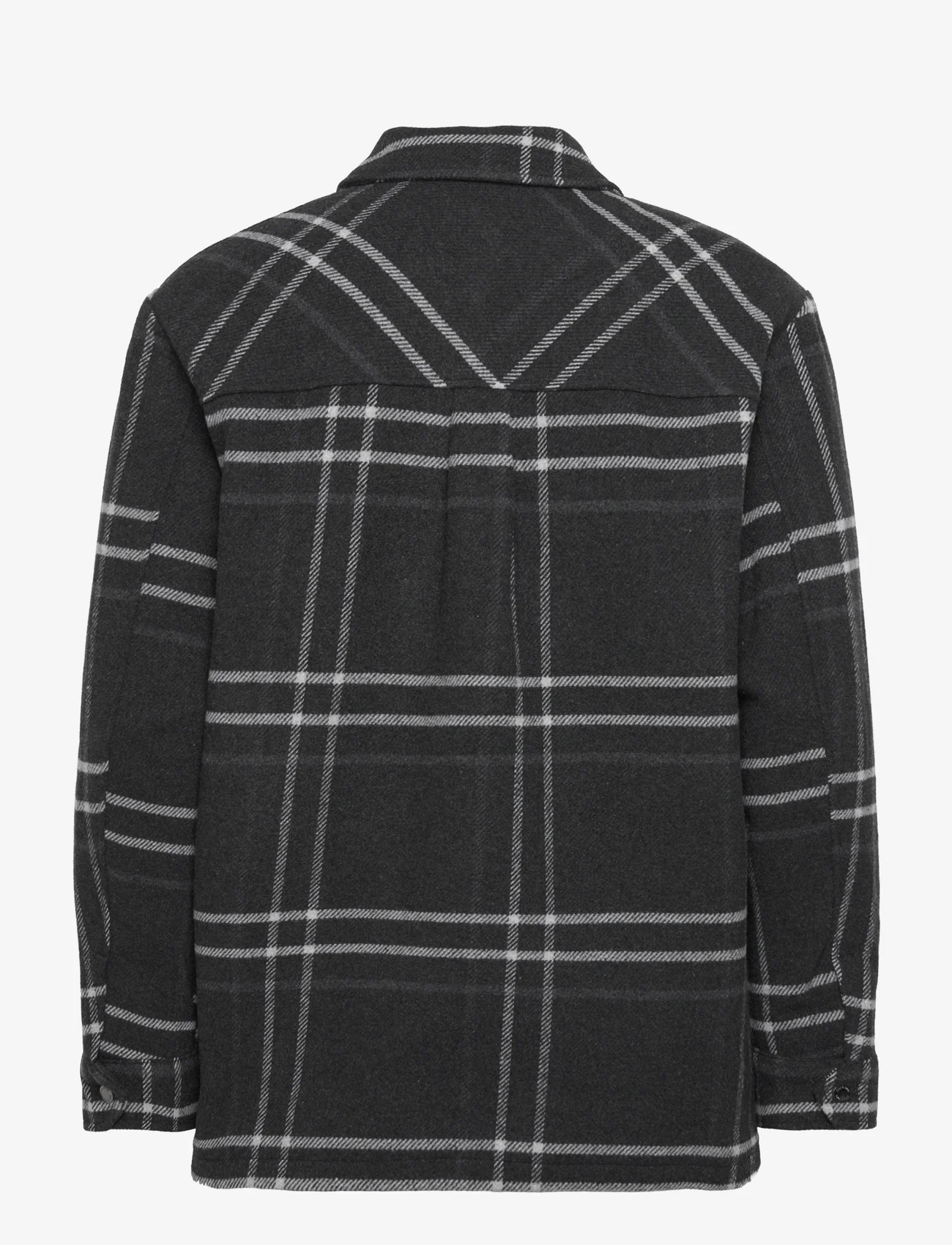ONLY & SONS - ONSCREED LOOSE CHECK WOOL JACKET OTW - kevättakit - black - 1