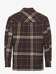 ONLY & SONS - ONSCREED LOOSE CHECK WOOL JACKET OTW - spring jackets - seal brown - 1