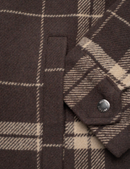 ONLY & SONS - ONSCREED LOOSE CHECK WOOL JACKET OTW - spring jackets - seal brown - 3