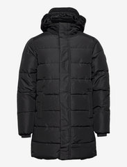 ONLY & SONS - ONSCARL LONG QUILTED COAT OTW - winter jackets - black - 0