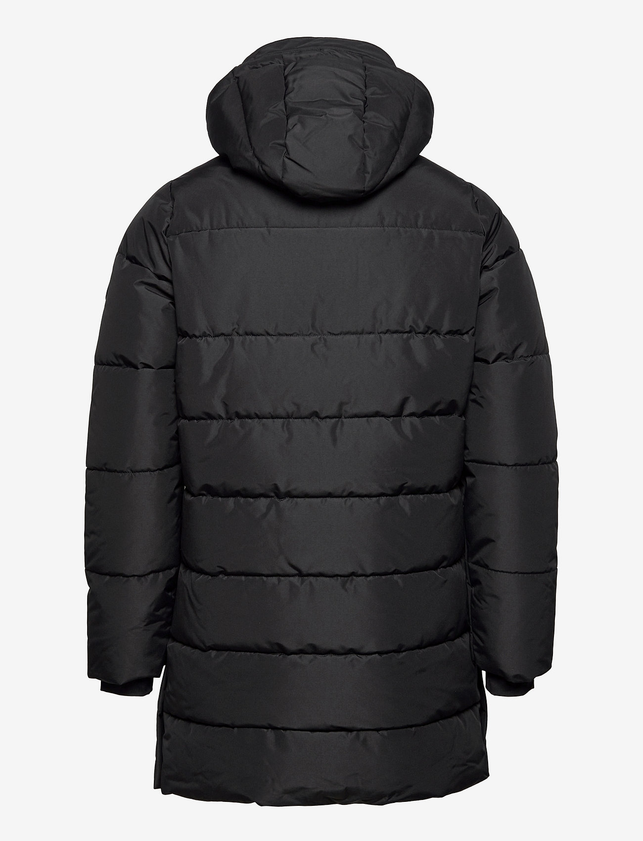 ONLY & SONS - ONSCARL LONG QUILTED COAT OTW - winter jackets - black - 1