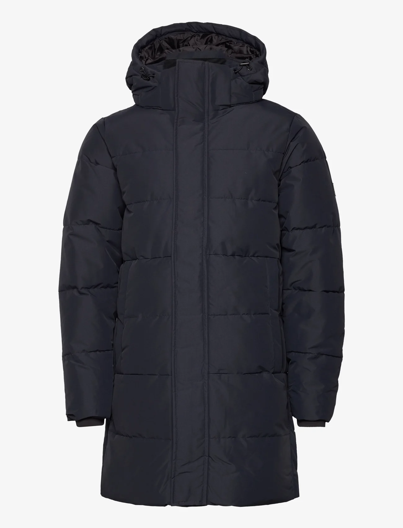 ONLY & SONS - ONSCARL LONG QUILTED COAT OTW - winter jackets - dark navy - 0
