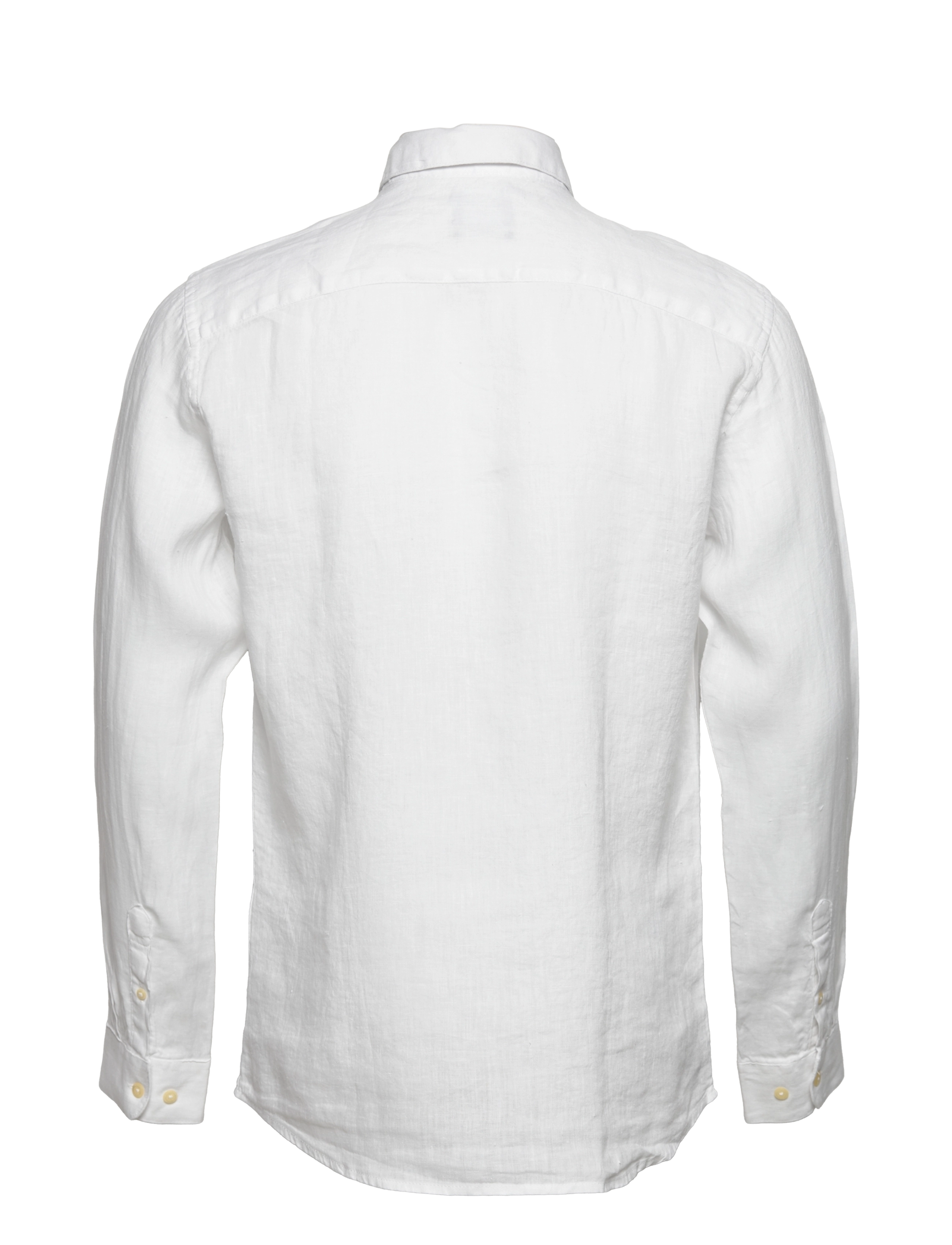 ONLY & SONS - ONSKARLO LS LINEN SHIRT - white - 1