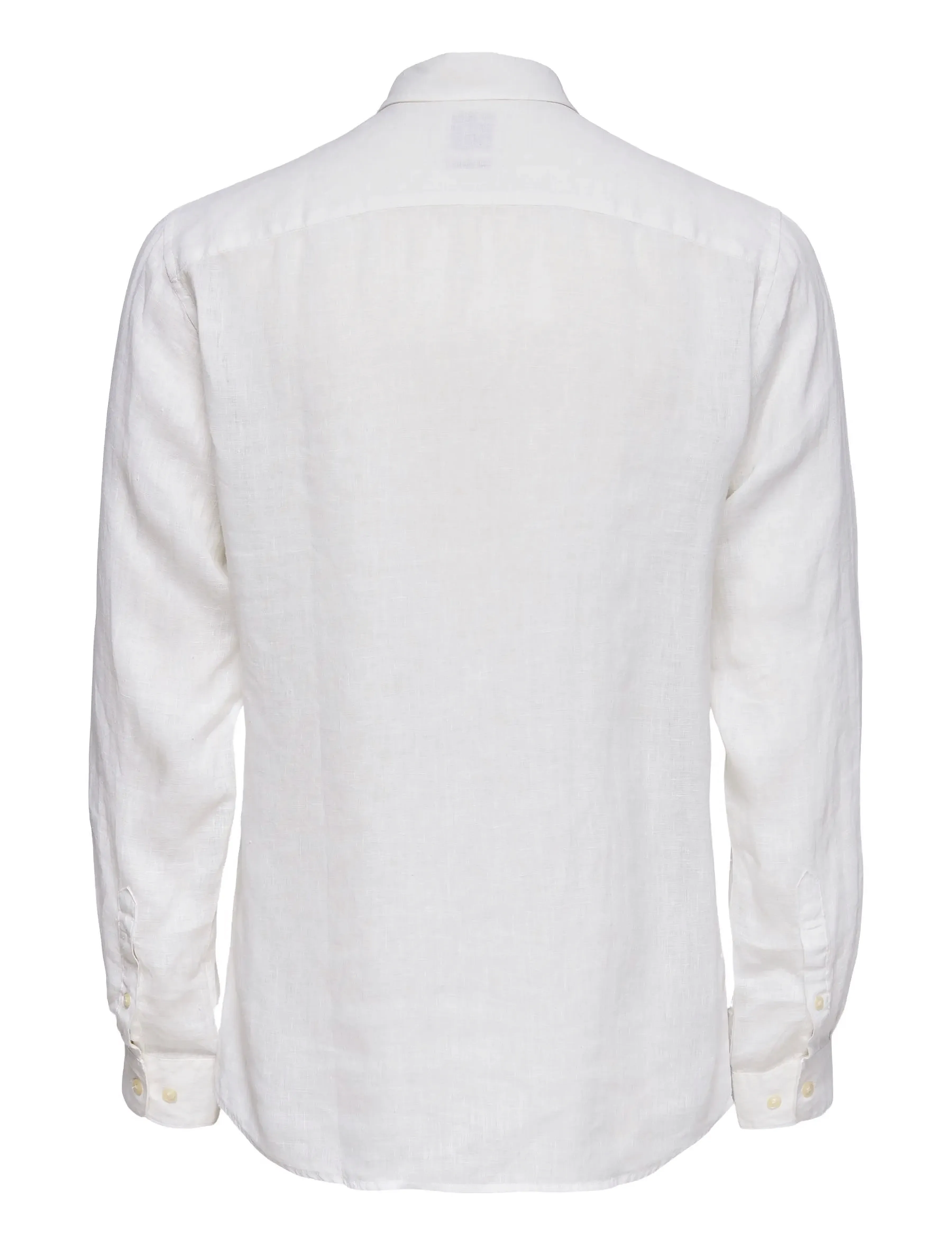 ONLY & SONS - ONSKARLO LS LINEN SHIRT - white - 2