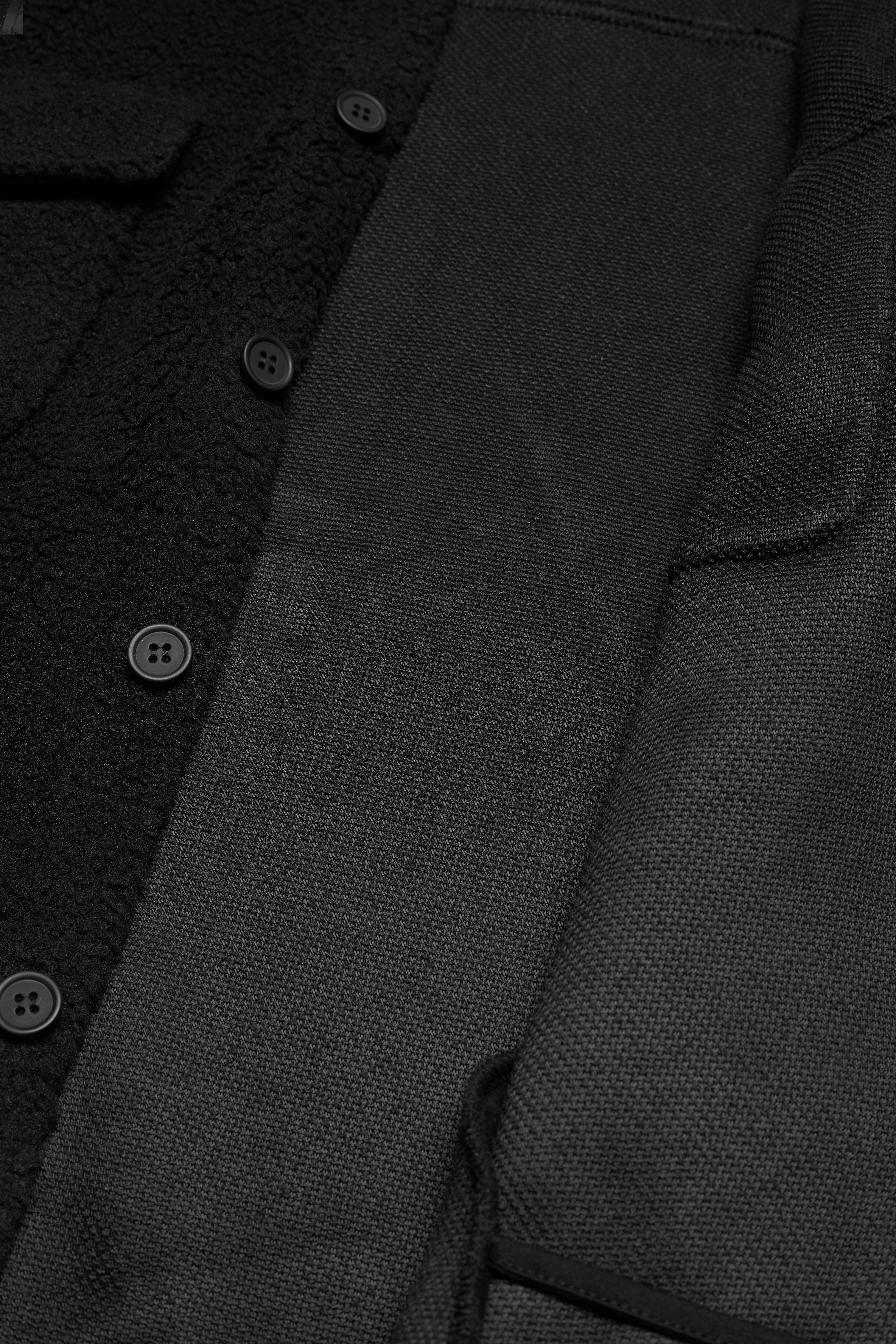 ONLY & SONS - ONSREMY REG TEDDY OVERSHIRT - black - 4