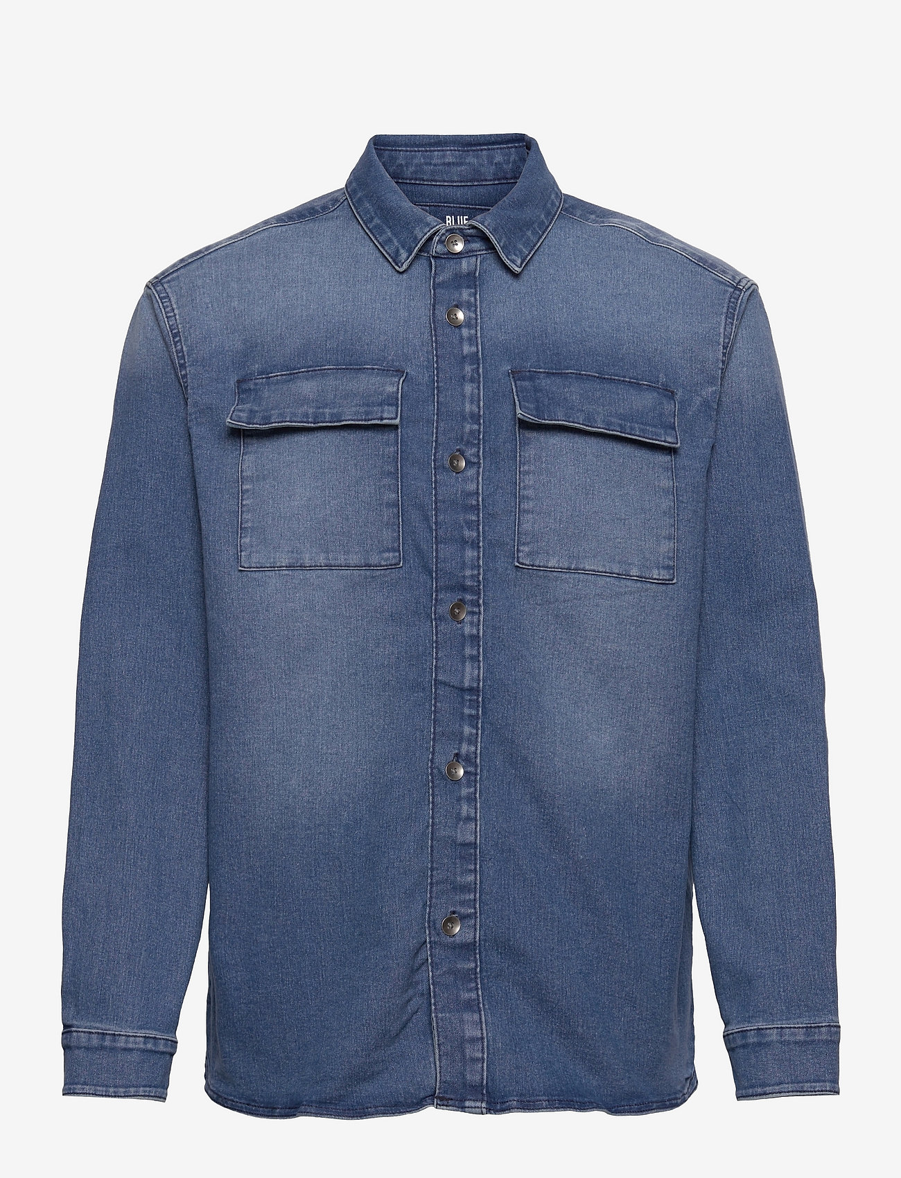 ONLY & SONS - ONSCAMON OVERSHIRT BLUE PK 0759 - blue denim - 0