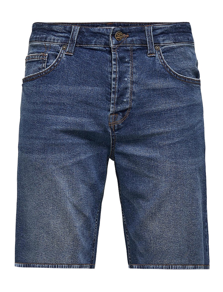 ONLY & SONS - ONSAVI SHORTS BLUE PK 0787 - blue denim - 0