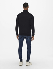 ONLY & SONS - ONSWYLER LIFE ROLL NECK KNIT - alhaisimmat hinnat - black - 3