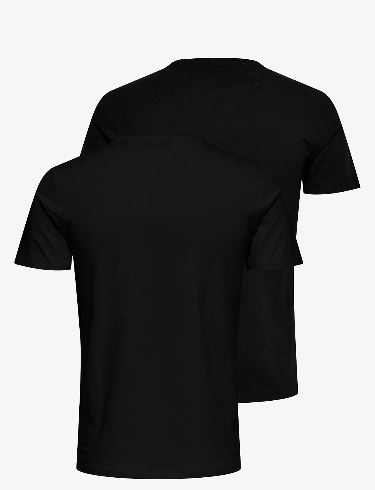 ONLY & SONS - ONSBASIC SLIM O-NECK 2-PACK NOOS - sügisesed riided - black - 1