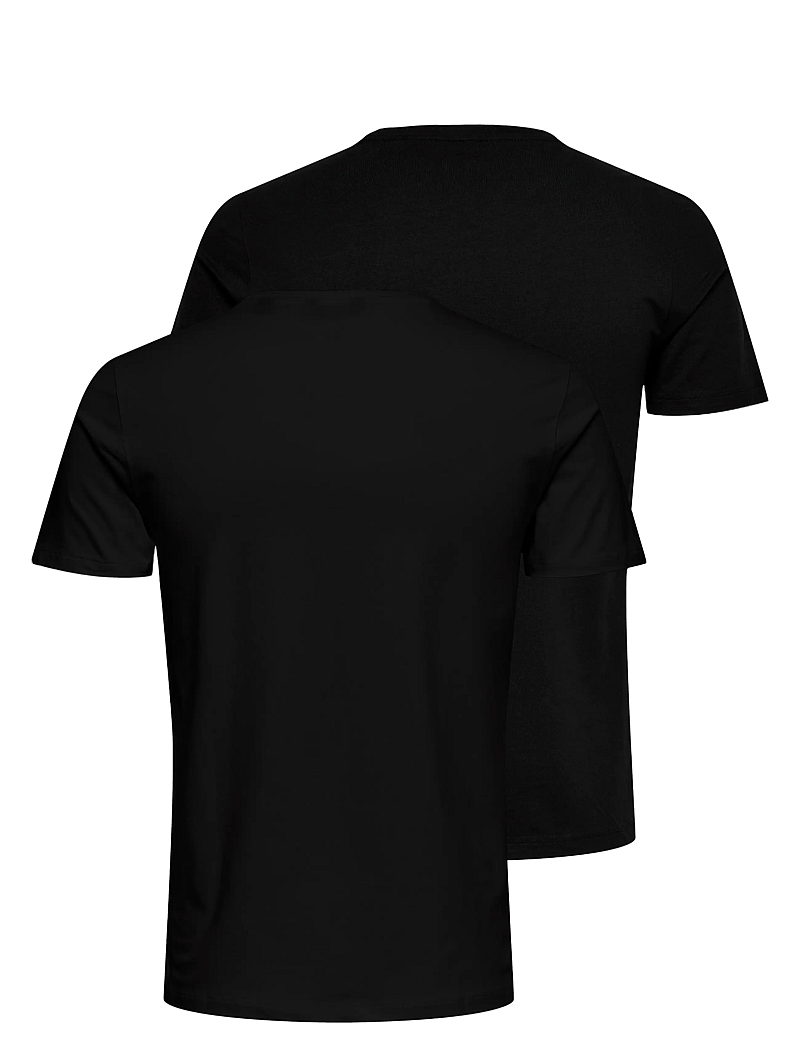 ONLY & SONS - ONSBASIC SLIM O-NECK 2-PACK NOOS - t-shirts im multipack - black - 2