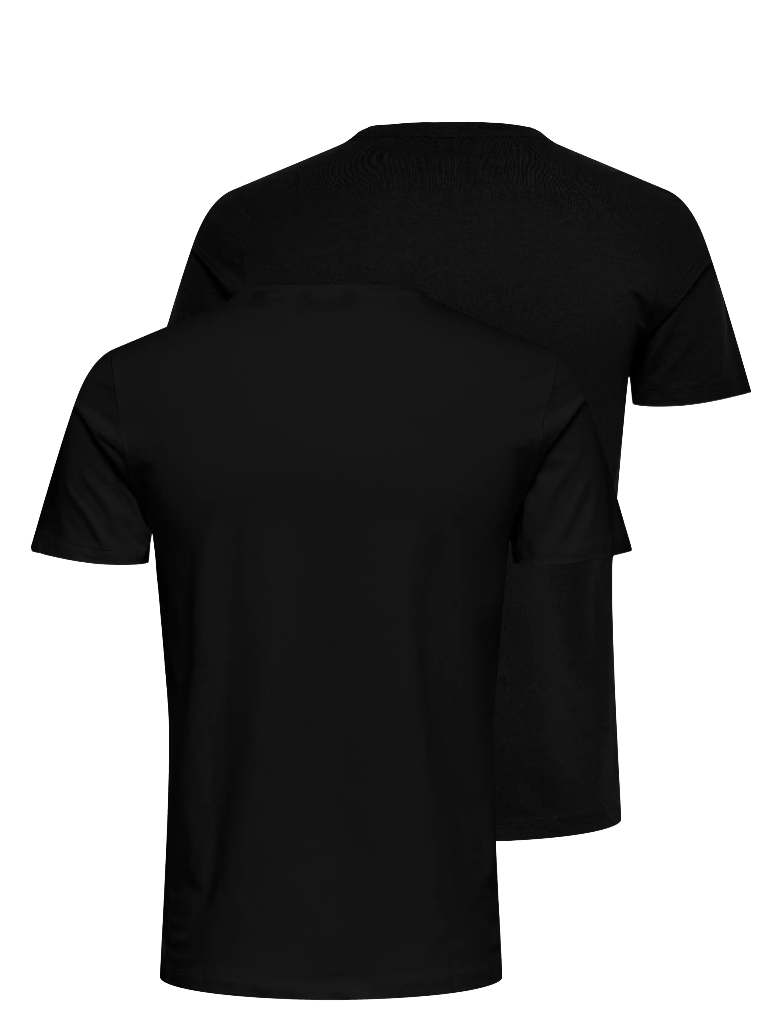 ONLY & SONS - ONSBASIC SLIM O-NECK 2-PACK NOOS - lägsta priserna - black - 2