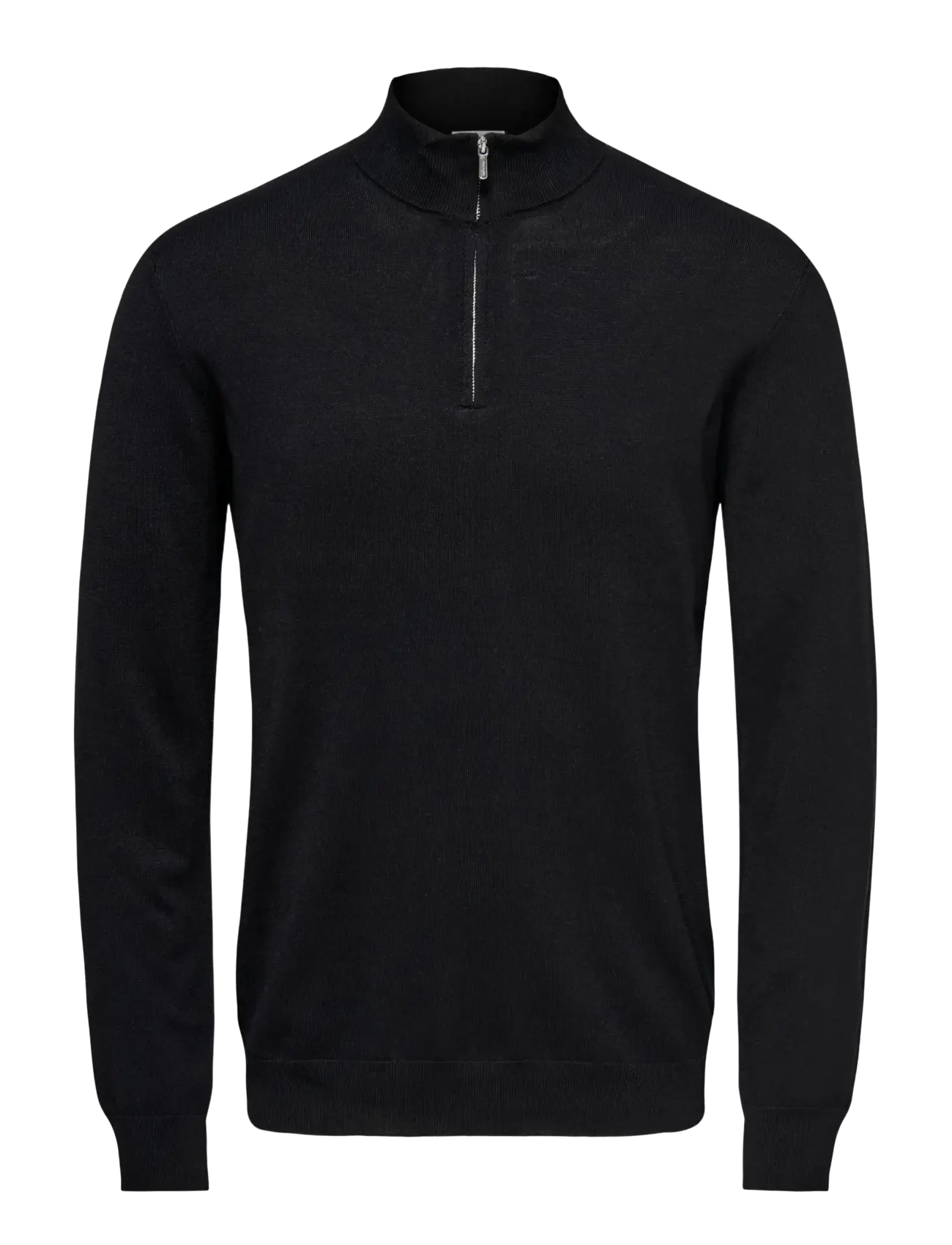 ONSWYLER LIFE REG 14 HALF ZIP KNIT NOOS - BLACK