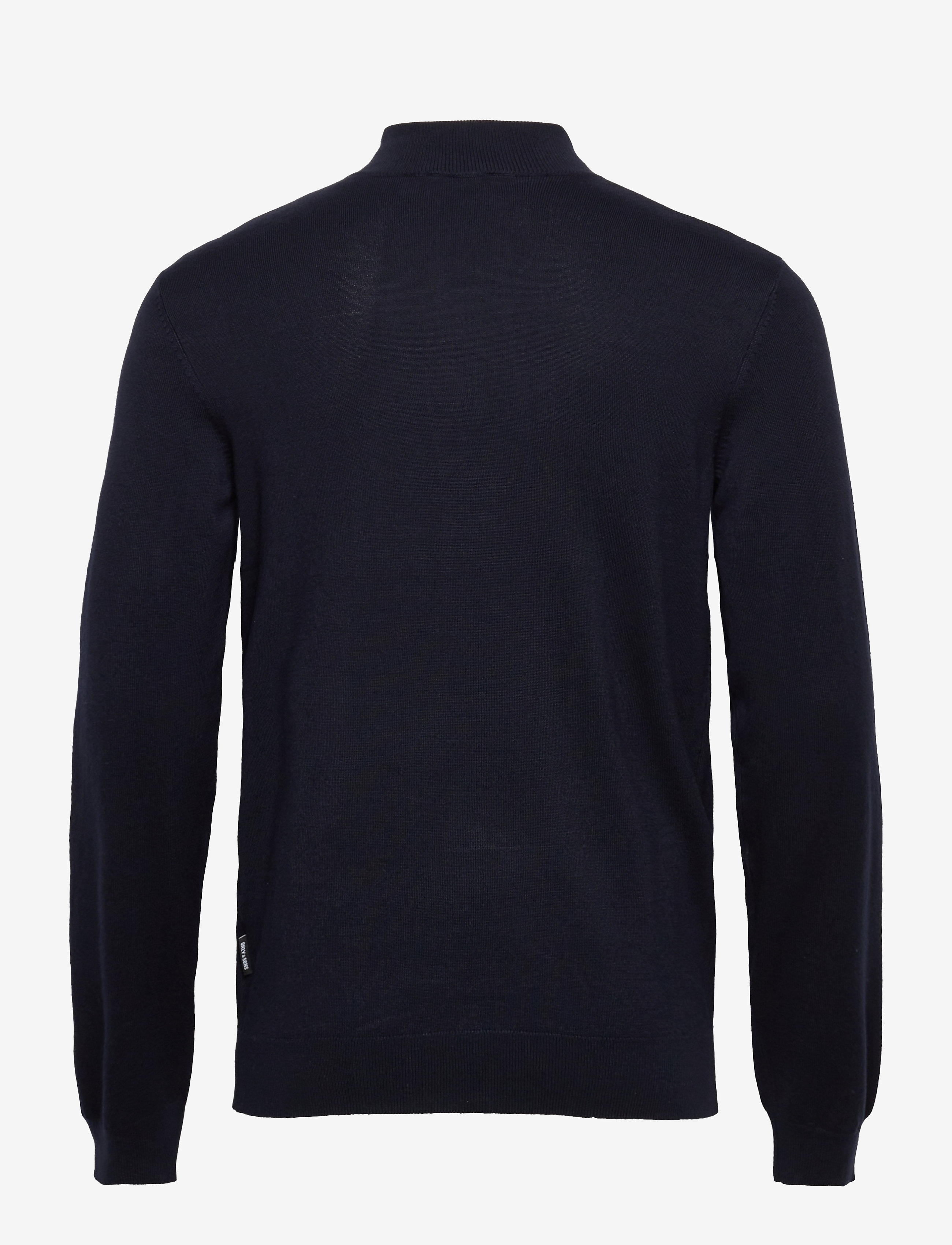 ONLY & SONS - ONSWYLER LIFE REG 14 HALF ZIP KNIT NOOS - džemperiai su trumpu užtrauktuku - dark navy - 2