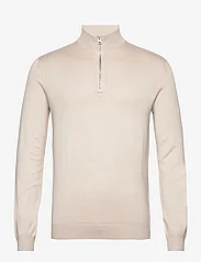 ONLY & SONS - ONSWYLER LIFE REG 14 HALF ZIP KNIT NOOS - half zip jumpers - silver lining - 0