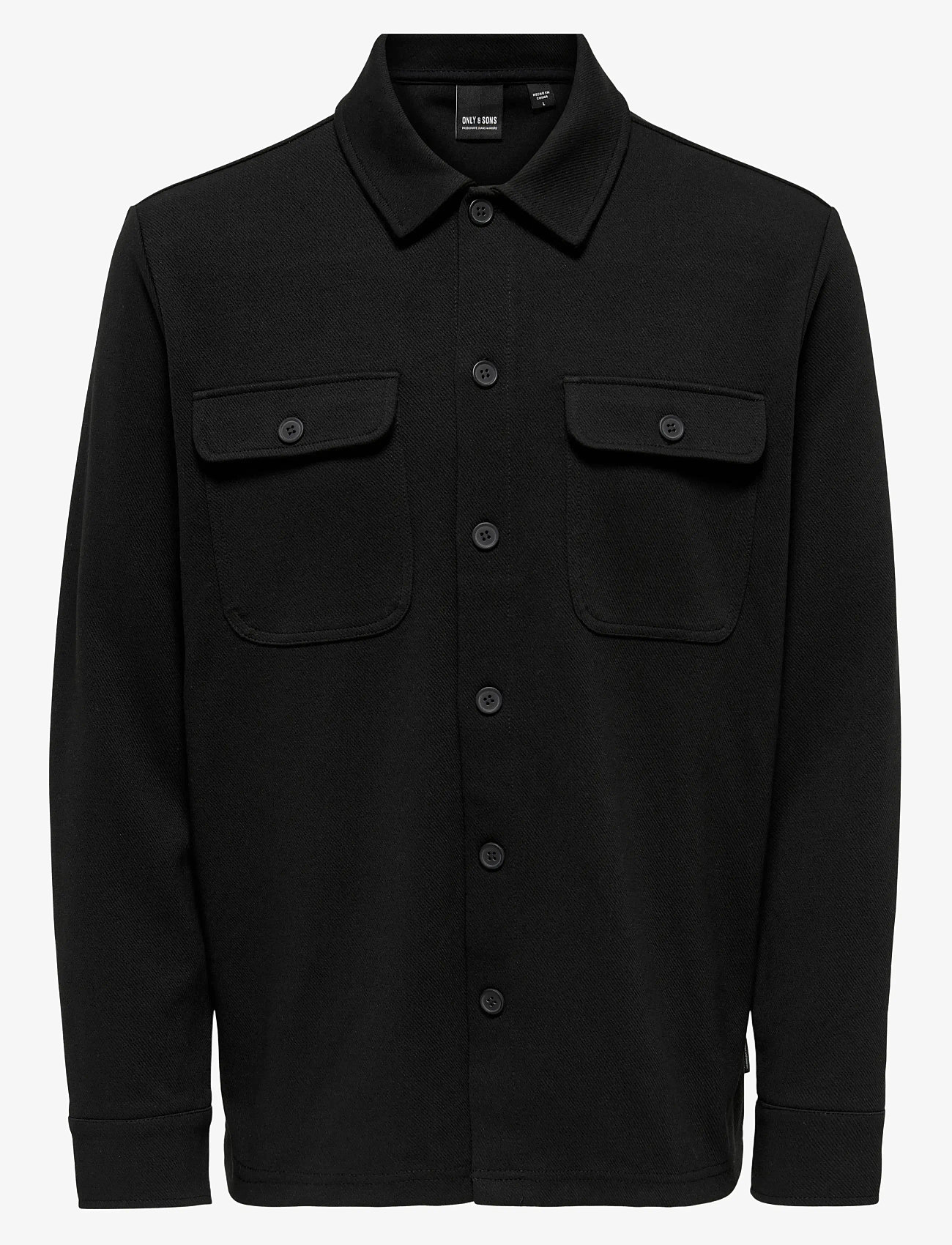 ONLY & SONS - ONSNEWKODYL OVERSHIRT SWEAT NOOS - kollektionen - black - 1