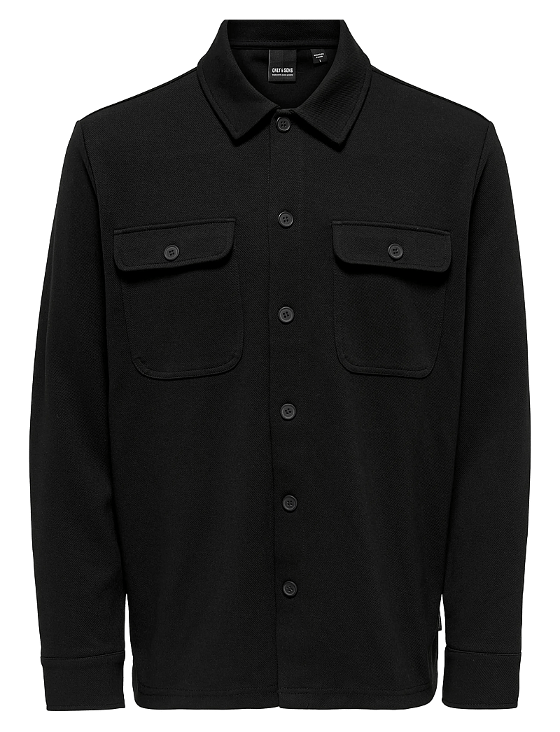 ONLY & SONS - ONSNEWKODYL OVERSHIRT SWEAT NOOS - kollektionen - black - 1