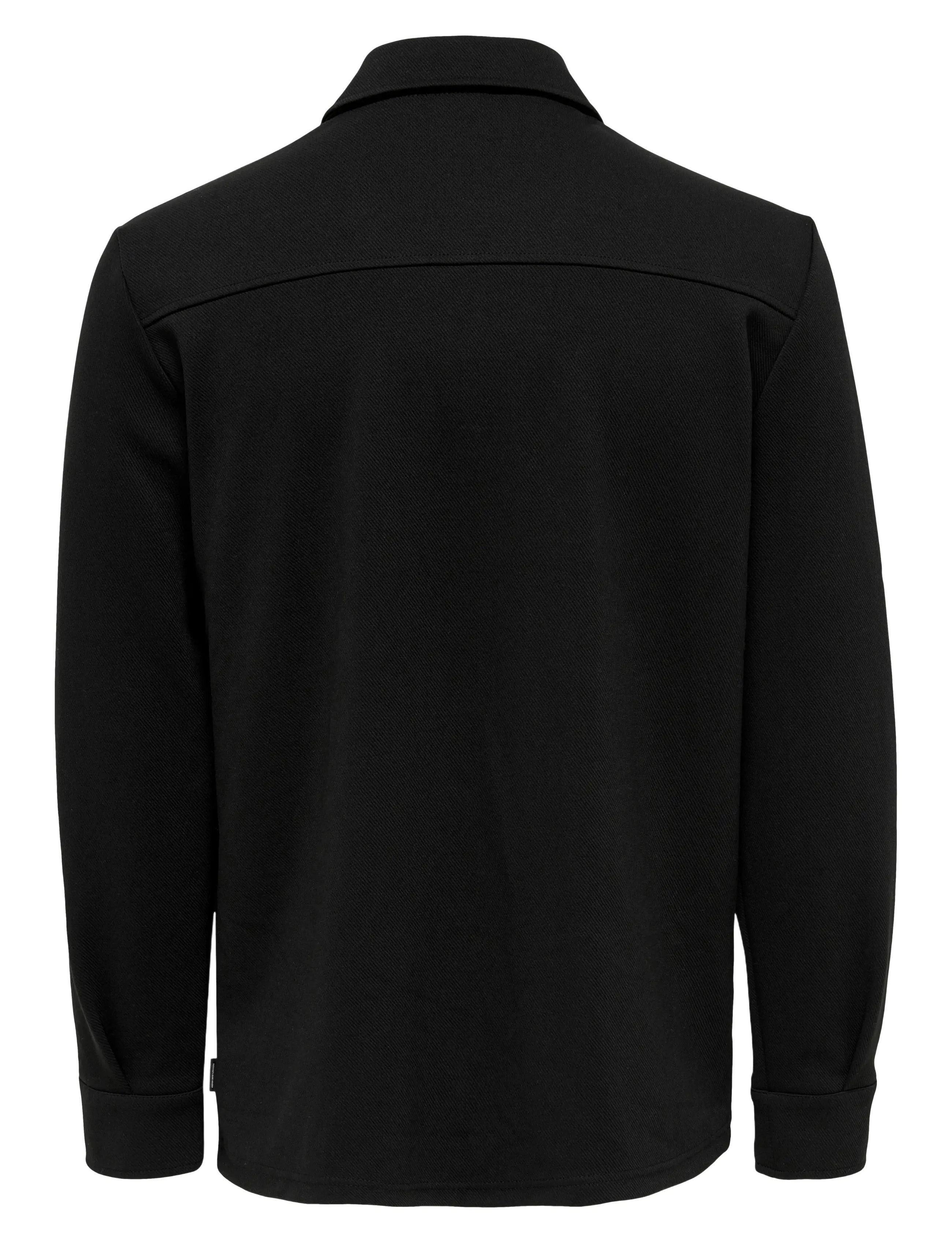 ONLY & SONS - ONSNEWKODYL OVERSHIRT SWEAT NOOS - laveste priser - black - 2
