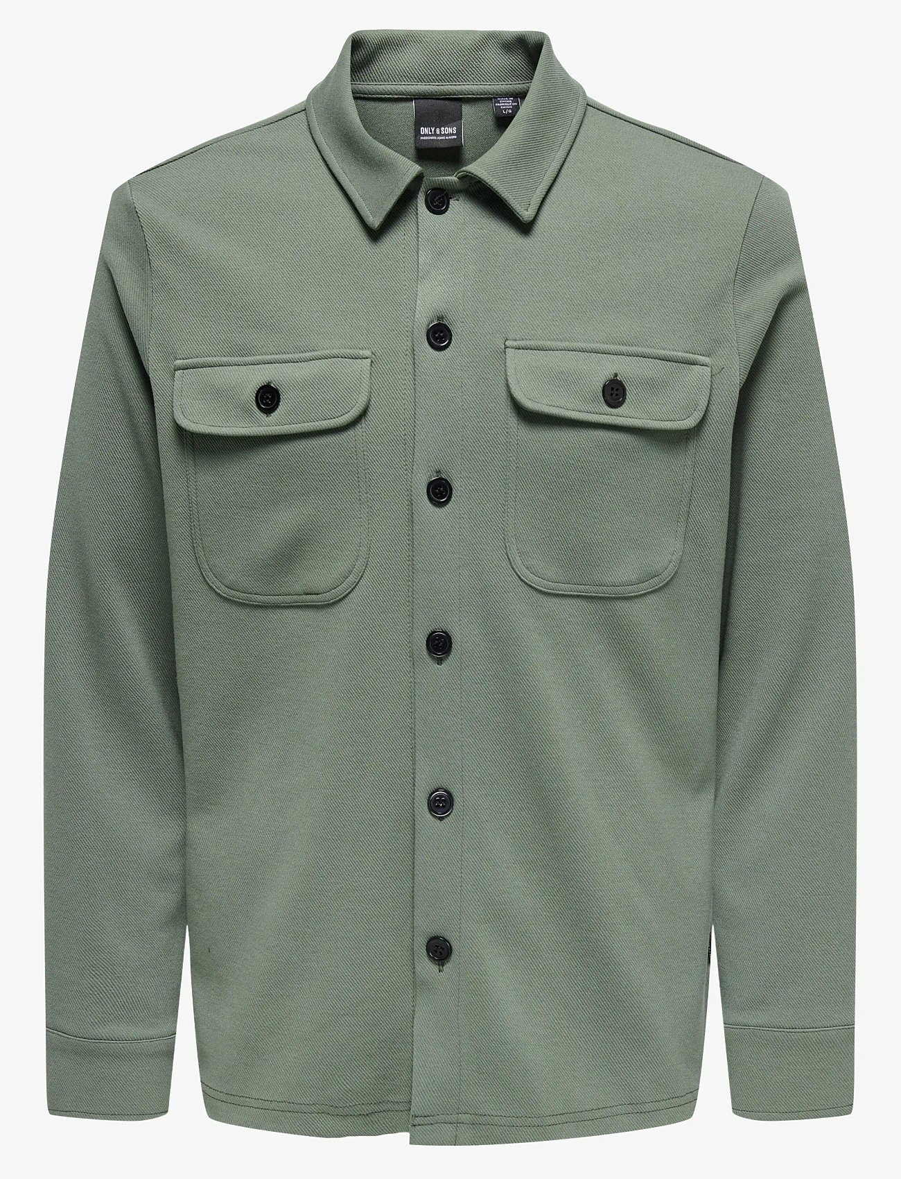 ONLY & SONS - ONSNEWKODYL OVERSHIRT SWEAT - kollektioner - castor gray - 1