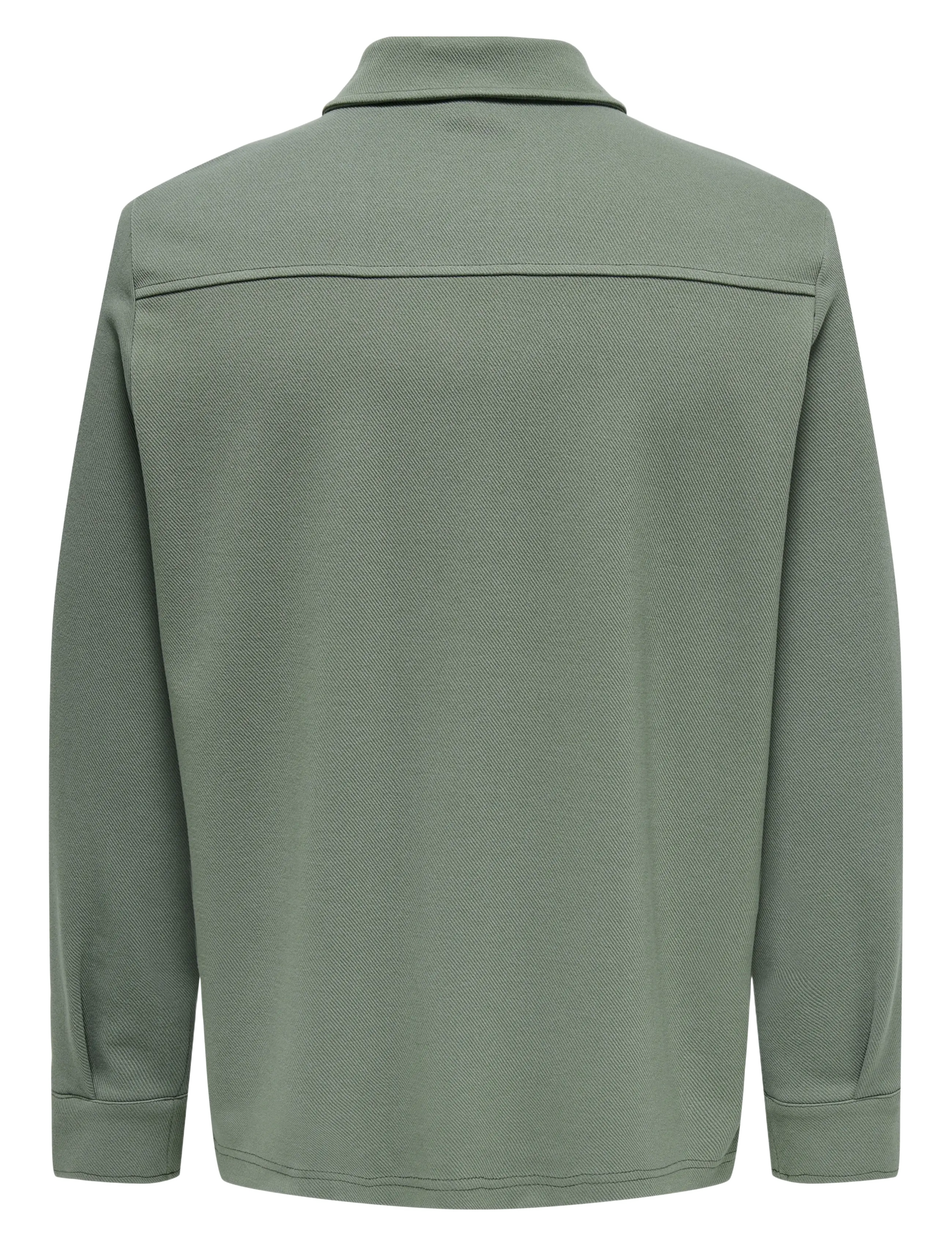 ONLY & SONS - ONSNEWKODYL OVERSHIRT SWEAT NOOS - kollektsioonid - castor gray - 2