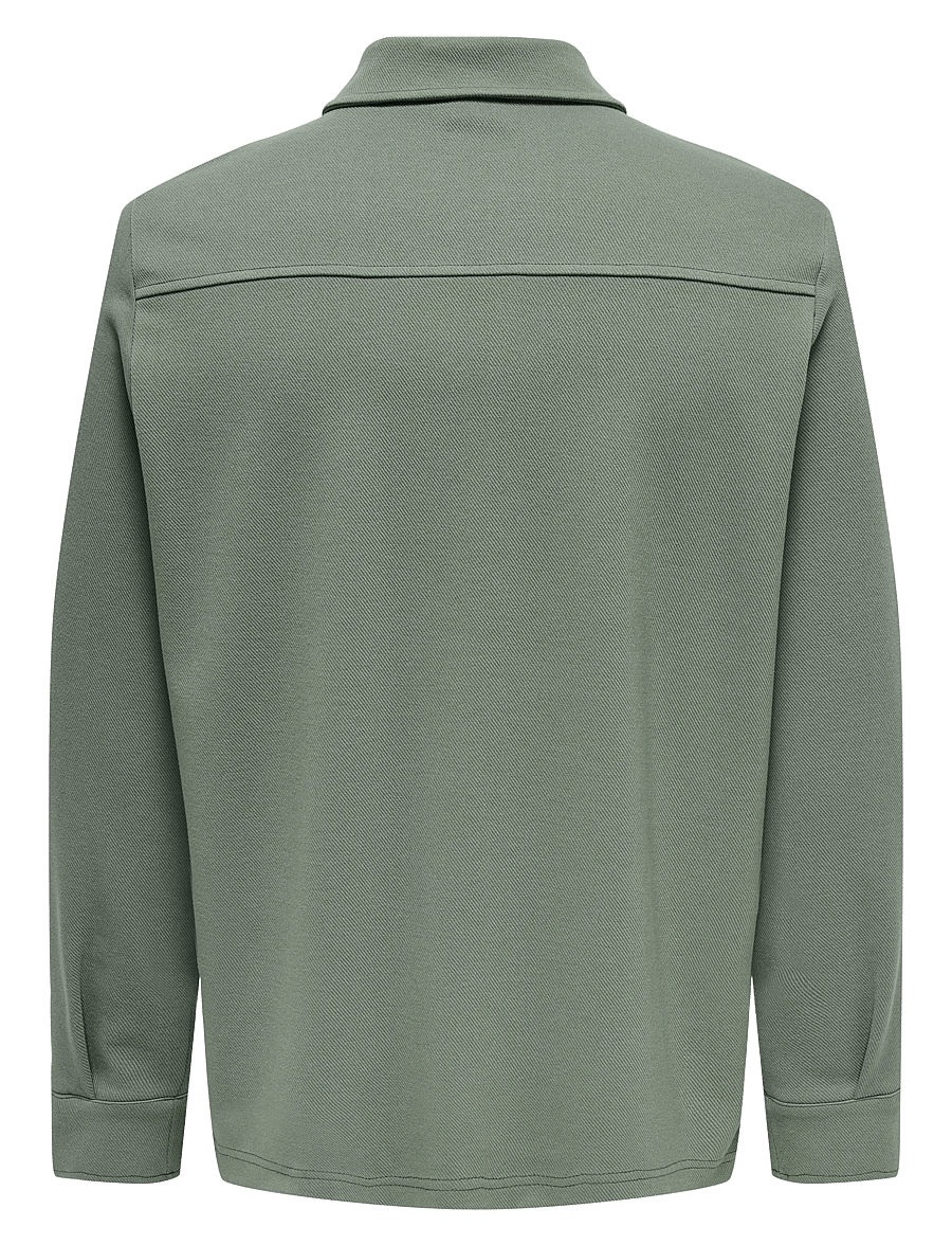 ONLY & SONS - ONSNEWKODYL OVERSHIRT SWEAT NOOS - kollektionen - castor gray - 2