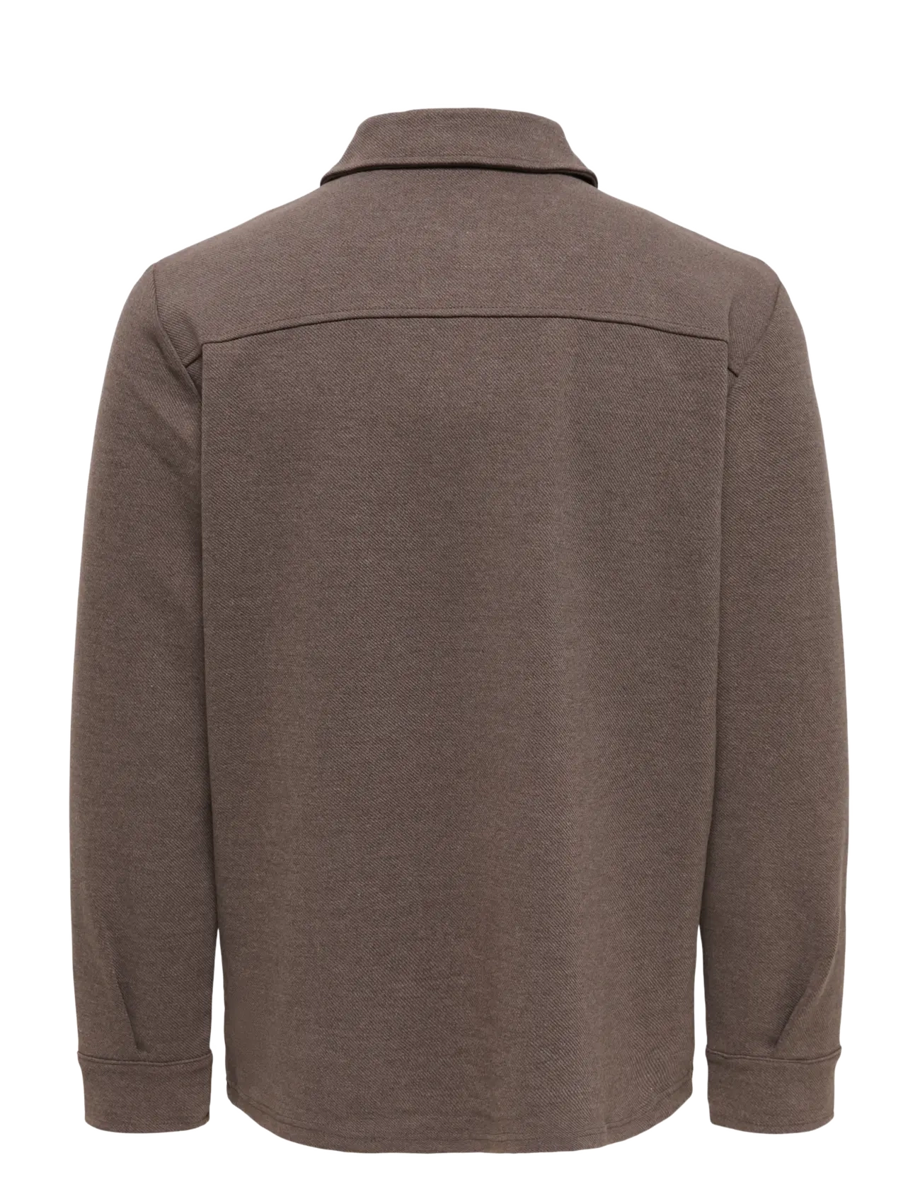 ONLY & SONS - ONSNEWKODYL OVERSHIRT SWEAT NOOS - kollektioner - coffee bean - 1